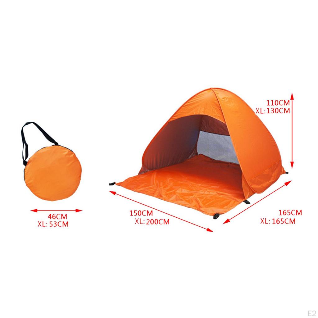 Beach Tent ,Pop up with Carry Bag , ,SUN Protection, Windproof Camping Sun Shelter for