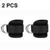 Double D Ring Ankle Cuffs Heavy Duty Straps For Glutes Legs Abs Workouts Strength Training Gym Equipment