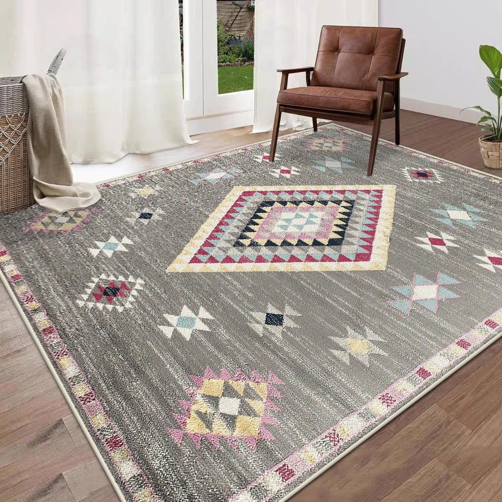 North American Style Carpets Elegant Rugs Living Room Bedroom Carpet Children's Play Mat Easy To Clean Floor Mat Home Decor Gift