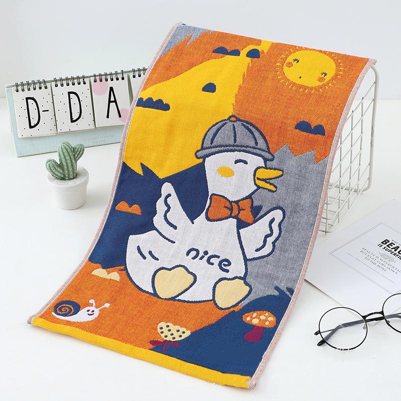 

Cartoon Cats Gauze Cotton Face Hand Towel for Children and Adults, 25*50 cm, Bathroom, Kitchen 25x50 cm