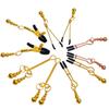 Adult Sex Toys V Clip Golden Ancient Bell Golden Column Mei Mei Clip Metal Nipple Stimulation Toys SM