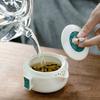 Ceramic Quick Tea Cup Portable Kung Fu Tea Set Glass Anti-scald One Pot Three Cups