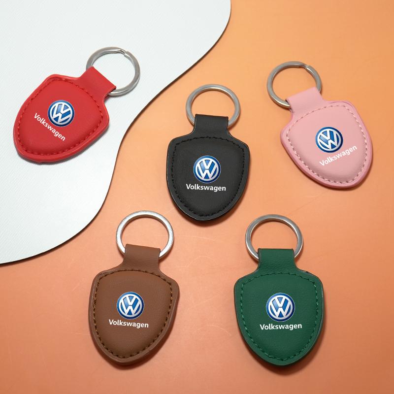 Car Keychain Key Chain Auto Emblem Key Ring Accessories For Volkswagen VW GTI Rline R Polo Golf MK8 Passat Magotan Tiguan Jetta LE8