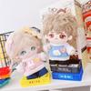 Cotton Jeans Material Doll Clothes Mini Cloud Rabbit Raglan  10cm Cotton Stuffed Doll