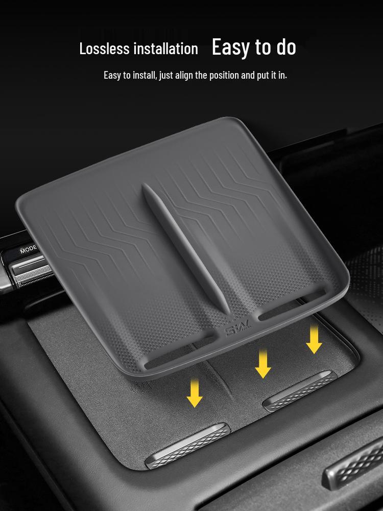 Zeekr 7X Mittelkonsolen-Silikon-Anti-Rutsch-Schutzmatte mit Wireless Charging-Kompatibilität