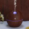 130ml USB Charging Wood Grain Slanting Mist Air Humidifier