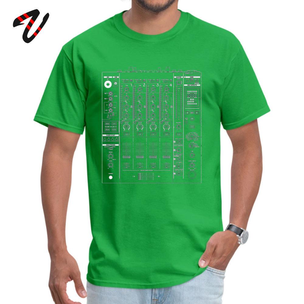 Reines Rasta Männer Programmierer Ärmel DJ Mixer T-Shirt Fitness Enge Oberteile T-Shirts Neues Design bequemes Rundhals-Oberteil T-Shirts