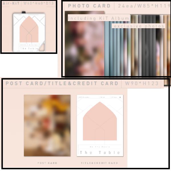 NU'EST - The TABLE / 7TH Mini Album (Kihno Version) ( Kpop )