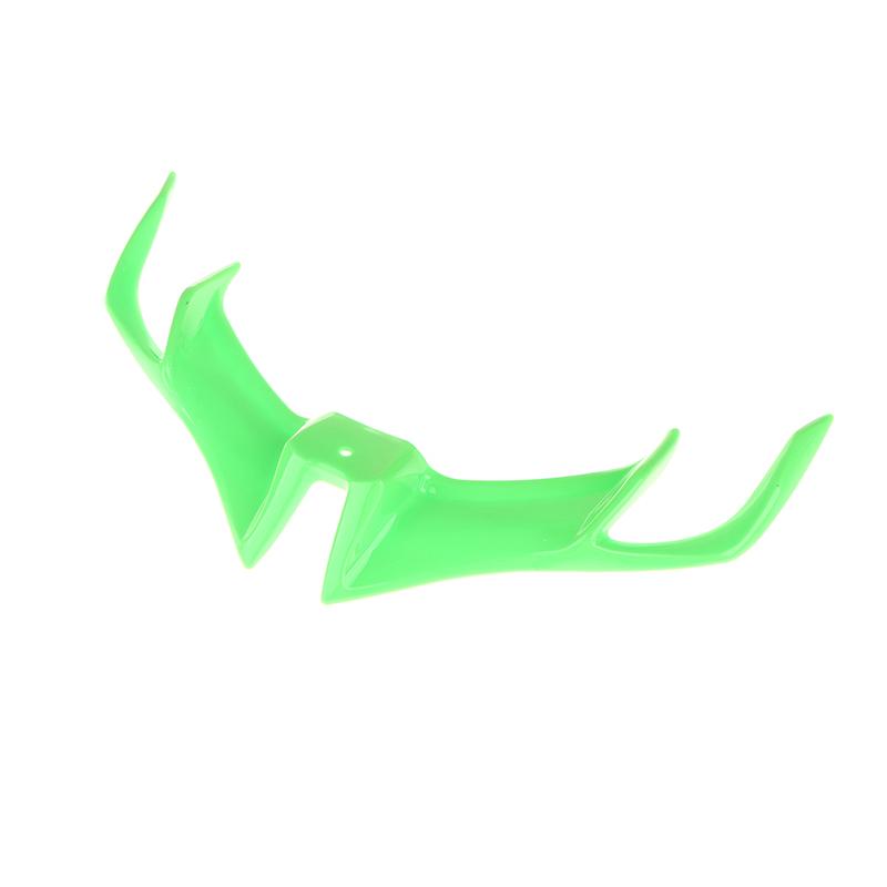 Мотоцикл Передний обтекатель Винглет Крыло Защита Крышка Передний спойлер Клюв Для Мотоциклетных Аксессуаров зелёный