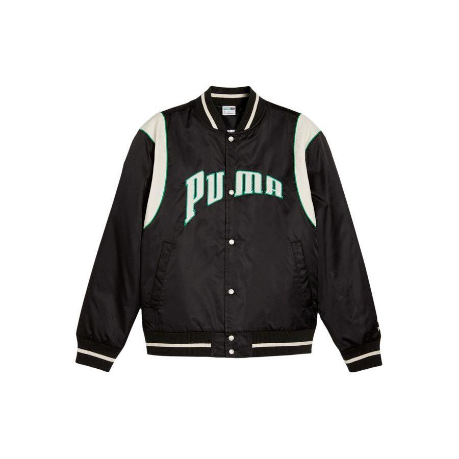PUMA Baseball Jacket Unisex Black 626147-01