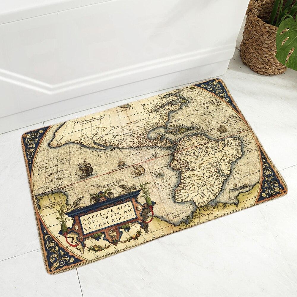 Fußmatte 40x60 Cm - Saugstarker Badezimmerteppich Mit Rutschfester Unterseite