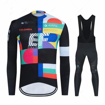New 2026 Autumn Breathable Suit Cycling Suit Outdoor Long Sleeve Team Edition Mountain Bike Road Bike Cycling Suit