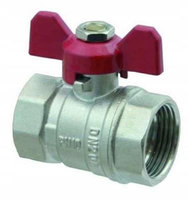3/4 Inch Butterfly Ball Valve With Gw X Gw Stuffing Box