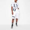 Armani Exchange T-Shirts Men's White Crew Neck Moderate Straight Fit 3LZTLF-ZJ9AZ-1100