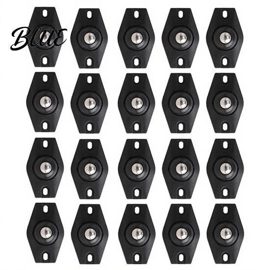 360 Degrees Swivel Roller 4/20Pcs Self Adhesive Caster Wheels Sticky Appliance Rollers Furniture Gliding Wheels Casters for Kitchen Appliance Trash
