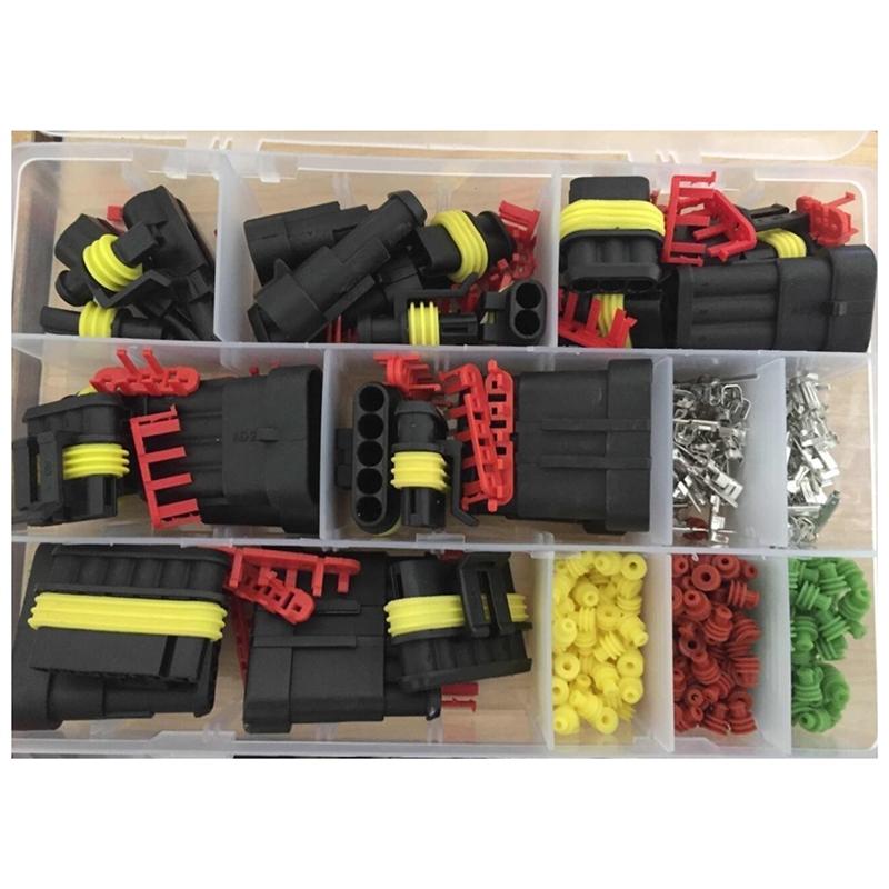 ABNO-Connector Plug Waterproof Connector 1-6 Pin Super Car Motorcycle Super Seal Waterproof With Pliers