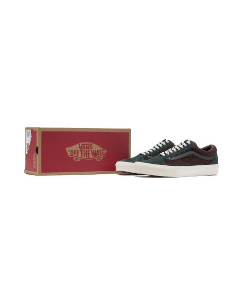 Vans VANS Old Skool - (Pig Suede) Plaid Scarab VN0A2Z42PRM1 [Shipped from Korea] 100% Authentic