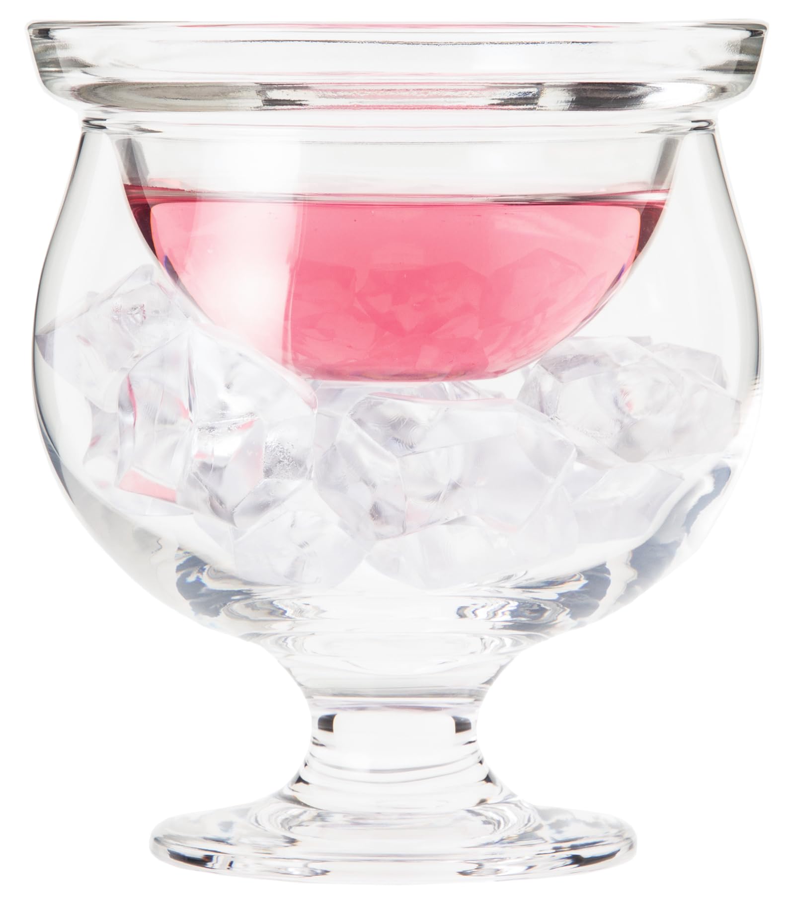 

Toyo Sasaki Glass Cocktail Glass, Oyster Cocktail, Made in Japan, Dessert Glass, Parfait Glass, 35903