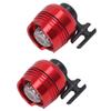 2PCS Clogs Shoes Headlight Decorative Aluminum Alloy ABS IPX5 Water Resistant Clogs Headlamp for Thanksgiving