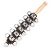 Practical 25 Tuned Handbells Sleigh Bells Wood Texture Suitable for Childrens Musical Development and Joyful Play