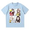 Kpop BP Jump 2025 T-Shirts Rosa Mädchenband Kleidung Entzückende Anime Grafik T-Shirts Sommer Hochwertige Baumwolle Bequeme Y2K Tops