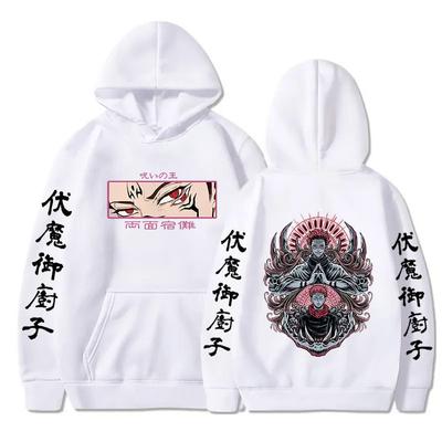 Anime Jujutsu Kaisen Hooded Ryomen Sukuna Hoodie