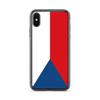 Coque Téléphone – Drapeau De La Tchéquie – Compatible iPhone X – Étui Souple – Résistant Et Antichoc - Silicone - Pixelforma