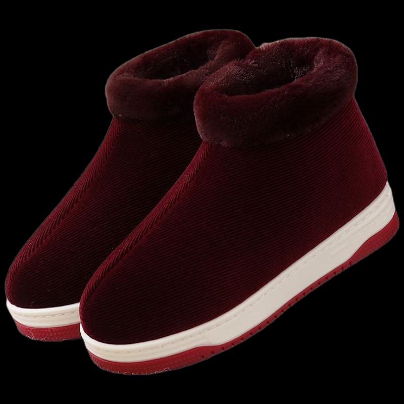 Женские зимние домашние хлопковые тапочки