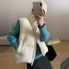 Womens Down Vest 90% White Duck Puffer Sleeveless Winter Warm Outerwear Slim Fit Stand Collar
