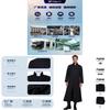 Disfraz Cosplay de Neo de Matrix con Tejido de Poliéster para Halloween Role Play
