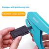 Mushroom Single Hole Puncher Paper Cutter Ruler Iron Manual Puncher Loose Leaf Photo Card Magazine Office School Handheld Tool