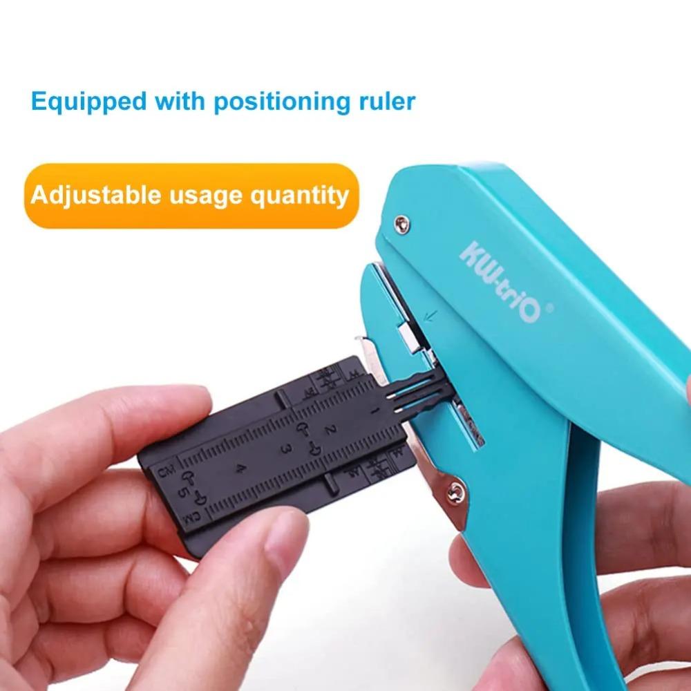Mushroom Single Hole Puncher Paper Cutter Ruler Iron Manual Puncher Loose Leaf Photo Card Magazine Office School Handheld Tool