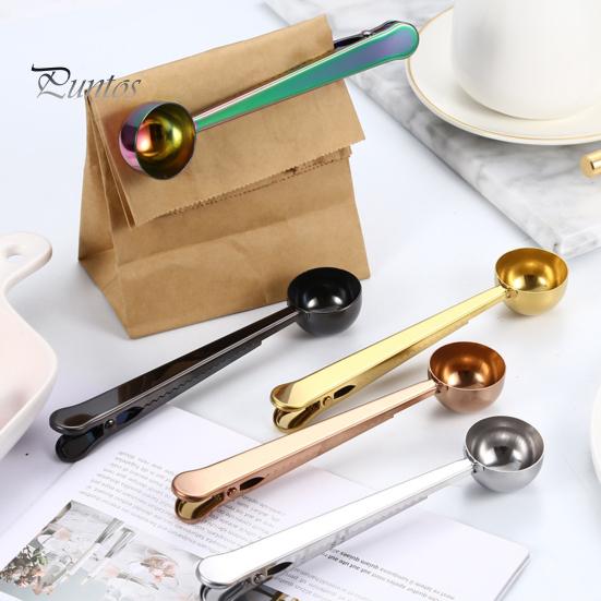 Buy Puntos Stainless Steel Coffee Measuring Scoop Long Handle 2 In 1