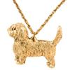 Petite Basset Griffon Vendéen, Made In England, Art Dog Pendant Necklace Collection