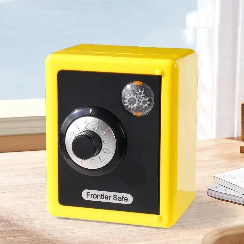 Mini Atm Money Box Creative Piggy Bank Password Digital Coins Cash Deposit Children Security Saving Safe Box Best New Year Gift