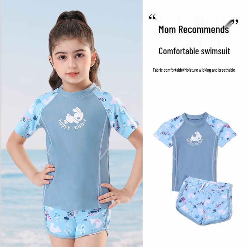 Mädchen Zweiteiliger Badeanzug 2025 Neuer Stil - Kinderbademode für Mädchen