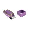 Lightweight Magnetic Billiard Chalk Holder with Belt Clip for Snooker Players
