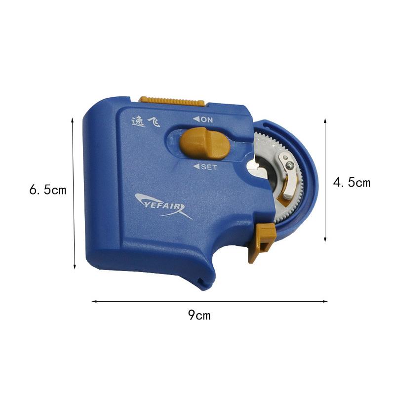 Electric Fast Tie Fishing Hooks Collect Roll Fishing Line Tying Device Automatic Portable Fishing Hook Tier Machine
