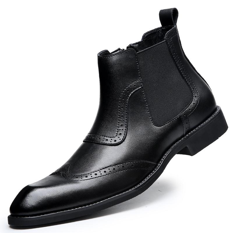 

Модные мужские туфли-лоферы, роскошные, высококачественные, из натуральной кожи, мужские деловые туфли, черные, повседневные, социальные туфли, мужская обувь 38 чёрный