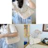 Canvas Bag For Women With Drawstring Closure And Floral Print For Casual Daily Use