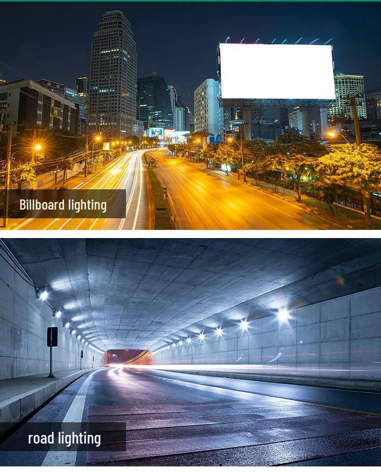 LED Waterproof Outdoor Floodlight, Super Bright Spotlight for Garden and Billboards