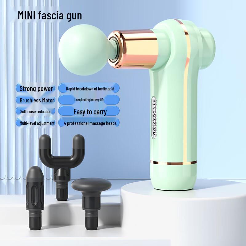 Zhuochao Mini Brushless Handheld Fascia Massage Gun CN plug (adapter included)