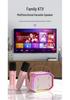 P3 Bluetooth Mini Speaker with Wireless Microphone for Home Karaoke