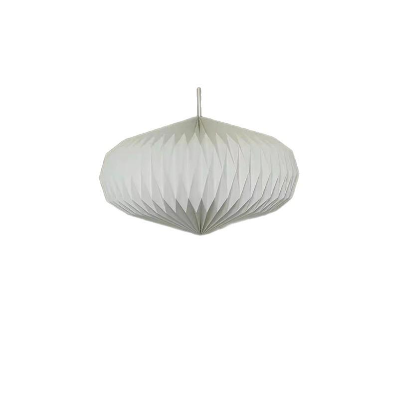 Pumpkin Origami Lantern: Wabi-Sabi Stone Paper Lamp for Bedroom and Restaurant Décor