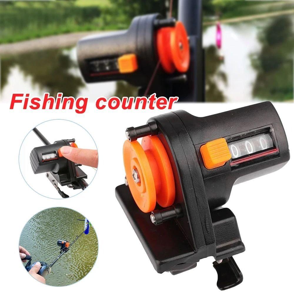 Universal Depth Measurement Tool 0-999M Fishing Tackle Length Gauge Counter  Fishing Equipment