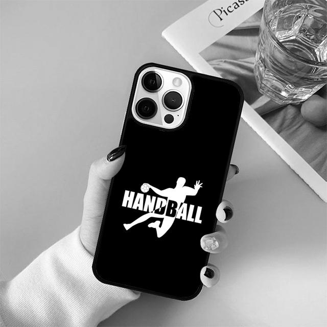 Handball Sport Phone Case Cover For iPhone 17 Air 15 16e 14 13 12 Pro Max 11 Pro Max Plus Coque Shell