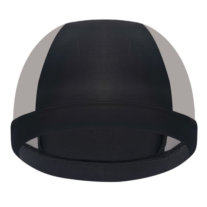 

Ice Silk Cycling Hat Outdoor Bicycle Mountain Bike Helmet Liner Cap Ice Sunscreen Moisture Wicking Black One size