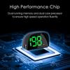 Plug&Play GPS Digital Speedometer HUD Vehicle Speed Meter  Fit All Car