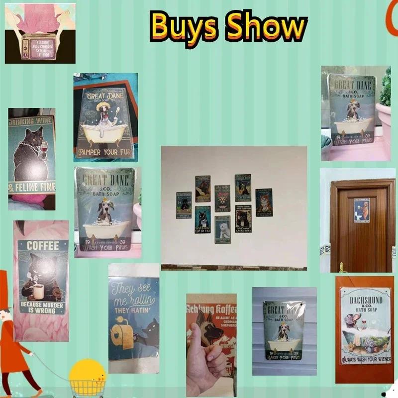 Vintage Dad Garage Tool Metal Tin Signs Oil Bar Rustic Plaque Wall Art Posters Man Cave Pub Retro Wall Decor Iron Plate Painting