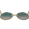 Chloe CH0037SA Round shape metal HANAH sunglasses gold metal Used